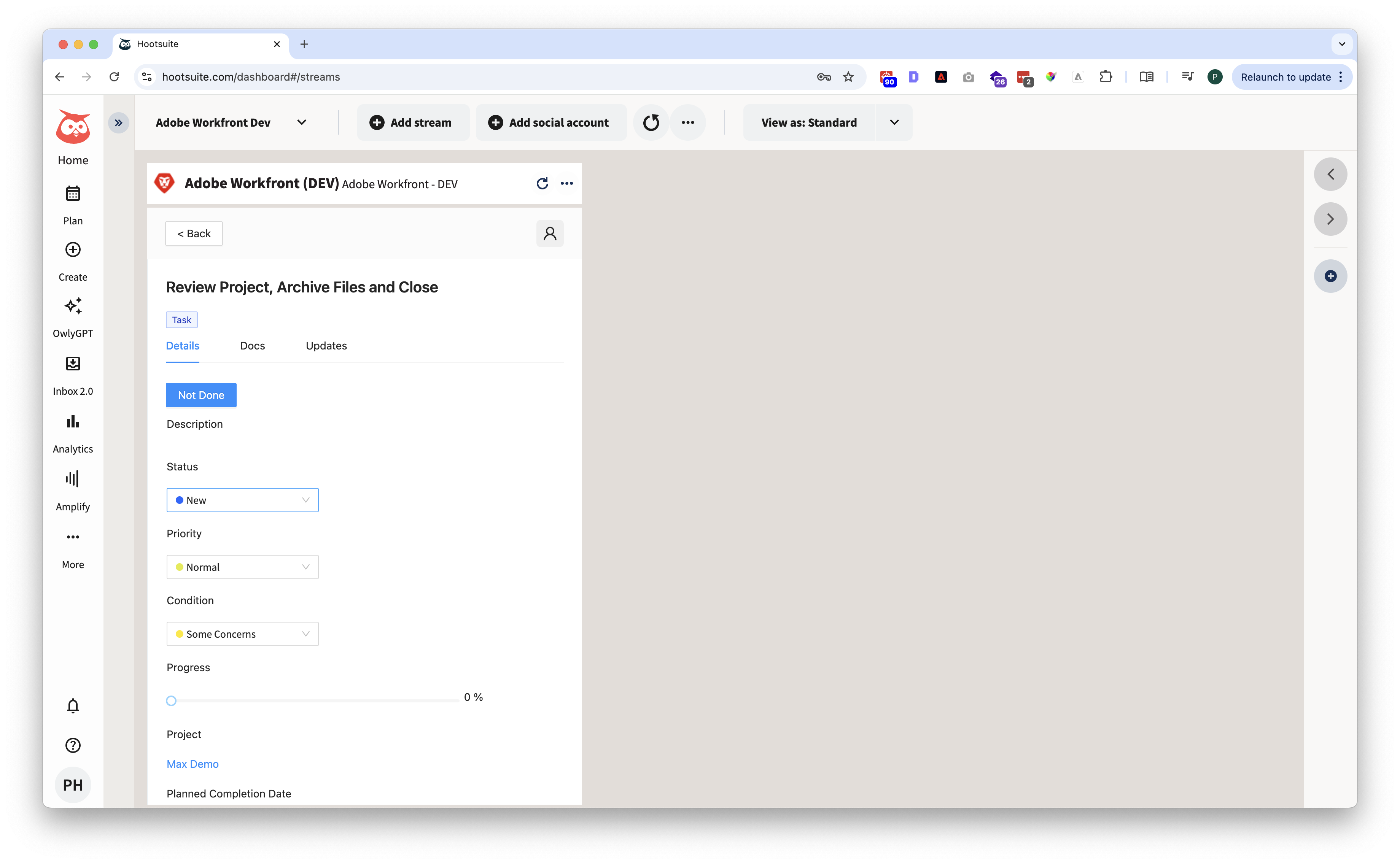 Hootsuite - Adobe Workfront - Task Details.png